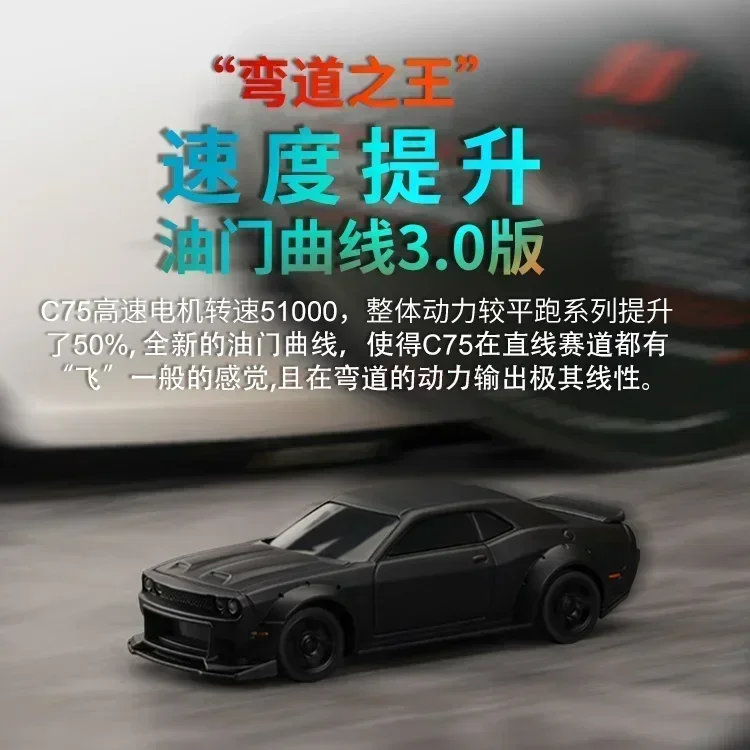 

2024New Rc Car Micro Turbo Racing C75 1:76 Mini Rc Electric Remote Control Model On-road Car Adult Children's Desk Toys Gifts