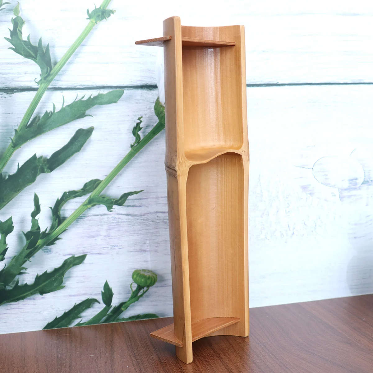 

Dried Fruit Box Bamboo Material Multi Compartment Snack Holder for Candy Fruits Nuts Storage Tray Organized Serving Plate