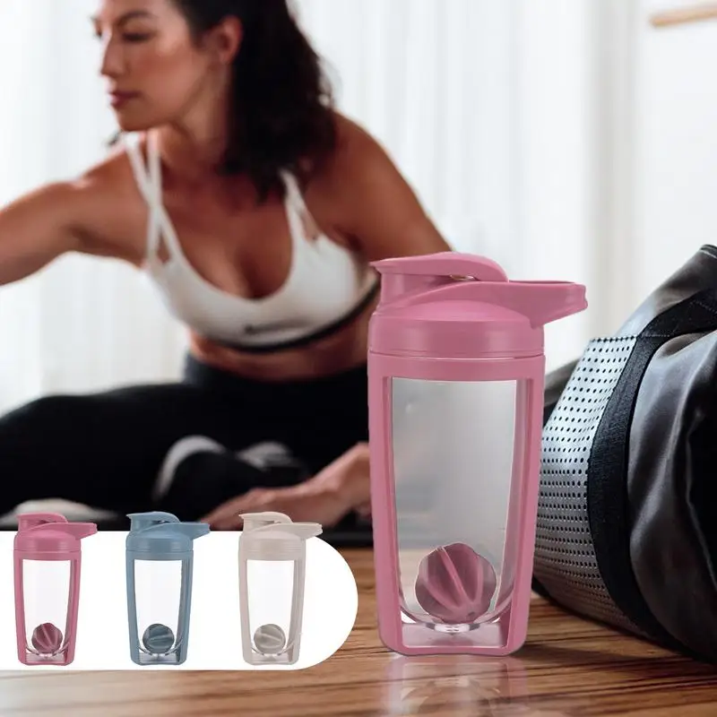 Protein Shaker Bottle Coffee Mixer Bottle Protein Powder Blender Large Capacity Sports Water Bottles Protein Powder Mixer Bottle