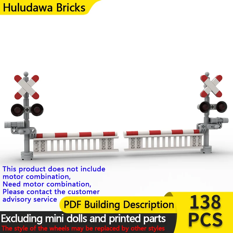 

Модель City Street View MOC, строительные кирпичи, новый проход, сигнальный светильник, модульная технология, детские праздничные подарки, сборка игрушек, костюм