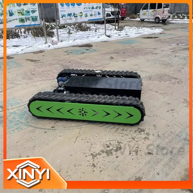 All Terrain Hybrid Power Climbing Heavy Load Tracked Robotic Chassis for Robotics Kit DIY Robot Building Educational STEM