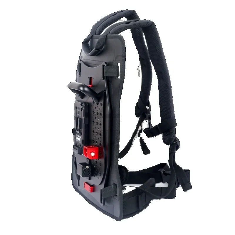 

V-port and B-port battery ARRI mini miniLF S35 RED SONY electromechanical separation backpack lifting plate hanging plate