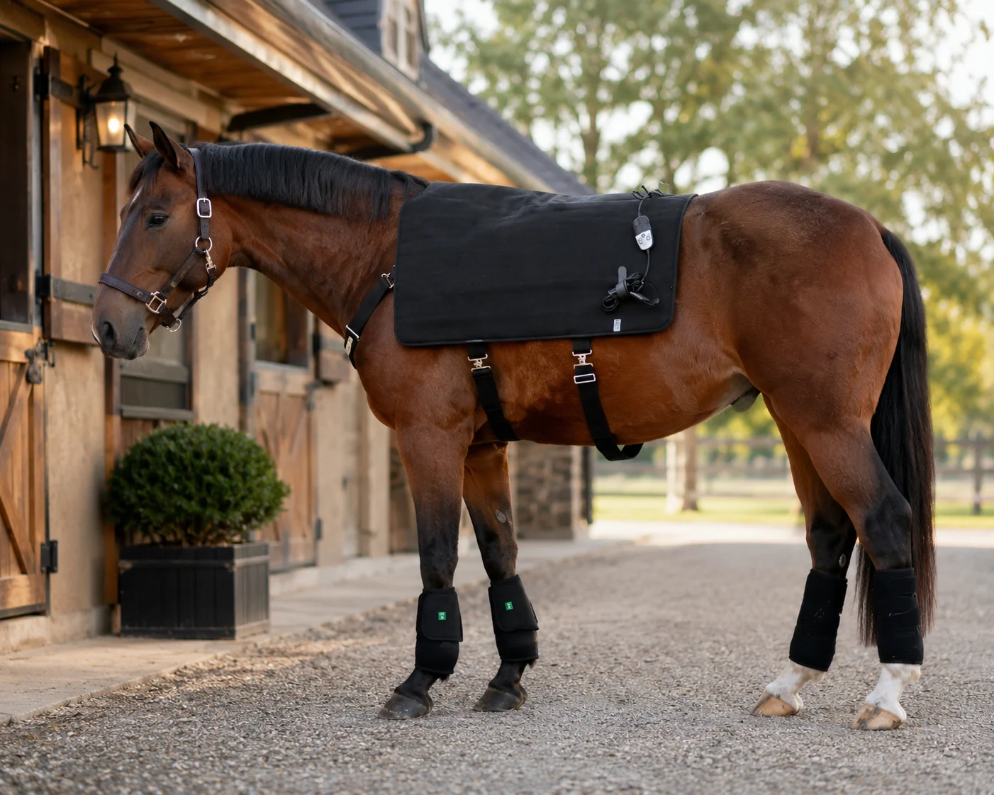 

Horse Back Red Light Therapy Wrap 115x90cm 660nm 850nm Infrared LED Equine Therapy Blanket Muscle Recovery Joint Pain Relief