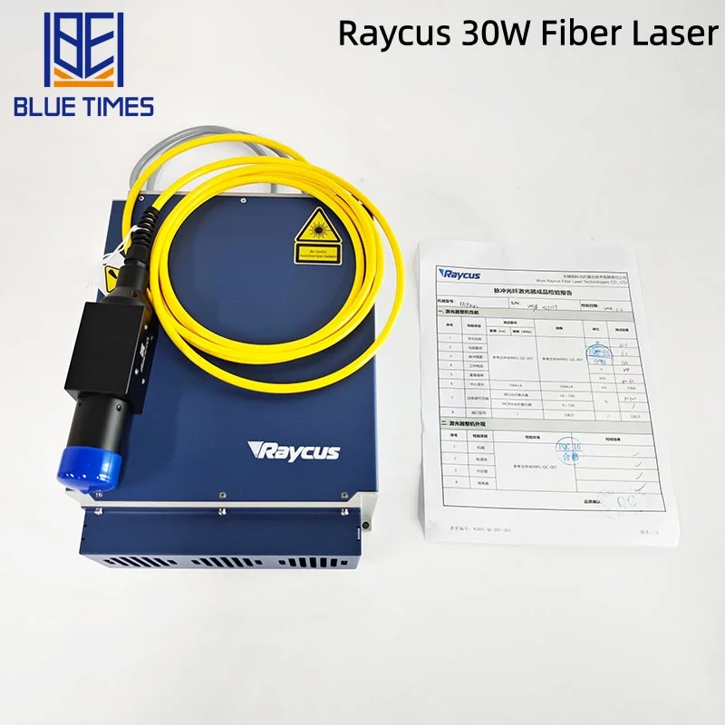 Bluetimes Raycus 30W RFL-P30QS 50W Fiber Laser Source For DIY Engraving Cutting Machine Jewelry Gold Silver Ring Bracelet Metal