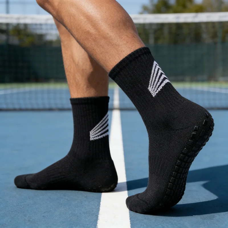 

Нескользящие носки с полотенцем для мужчин и женщин, спортивные, беговые, пешие прогулки, футбола