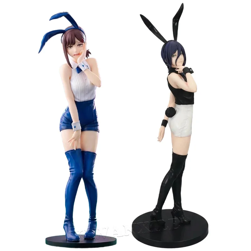 Chainsaw Man Power Bunny Girl Anime Figur Makima Actionfigur Hayakawa Aki/Higashiyama Kobeni/Denji/Reze Figur Modell Puppe Spielzeug