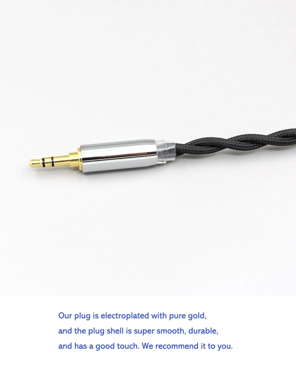 Nylon-Schutzkabel aus 99 % reinem Silber, Palladium, Graphen und Gold für Etymotic ER4SR ER4XR ER3XR ER3SE ER2XR ER2SE LN008283 – Detail 9