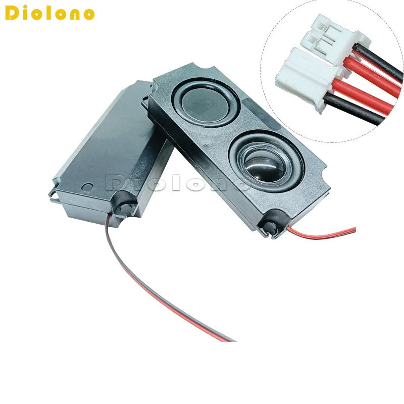 2 pz 4 Ohm 5W 10045 Box Audio altoparlante portatile LED TV Computer lettore LCD diaframma altoparlante basso fai da te per Home Theater