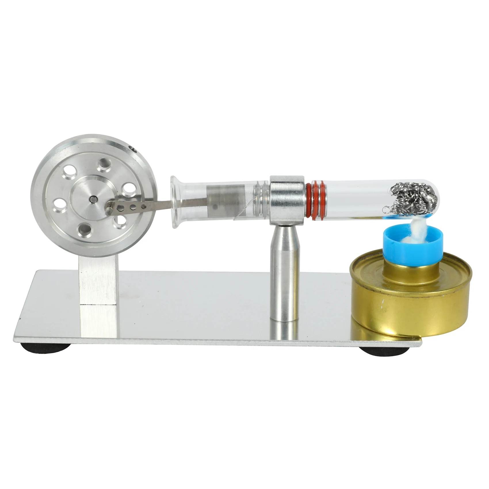 Mini Stirling Engine Mini Generator External Turbine Steam Engine Model Science Education Supplies