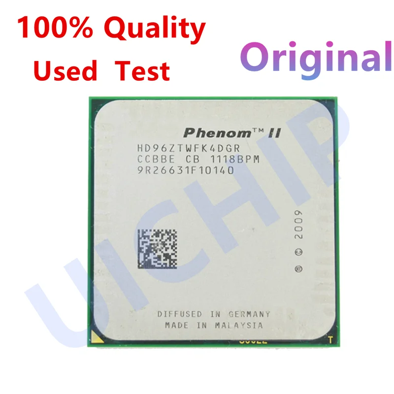 100% Original Phenom II X4 960T X4-960T 3.0GHz 95W Quad-core Processor Socket AM3 938pin HD96ZTWFK4DGR