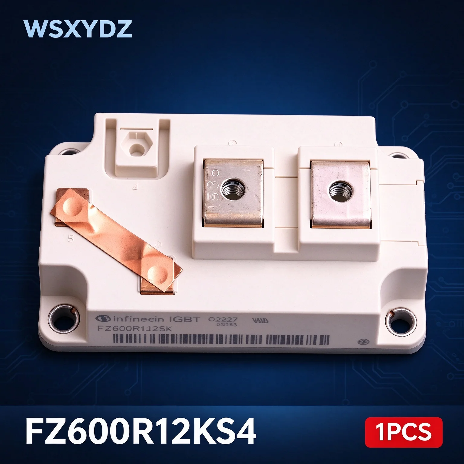 1PCS FZ600R12KS4 IGBT Module 1200V 600A 1200A Peak Single Switch Fast IGBT2 62mm Infineon Inverter Diode New Original