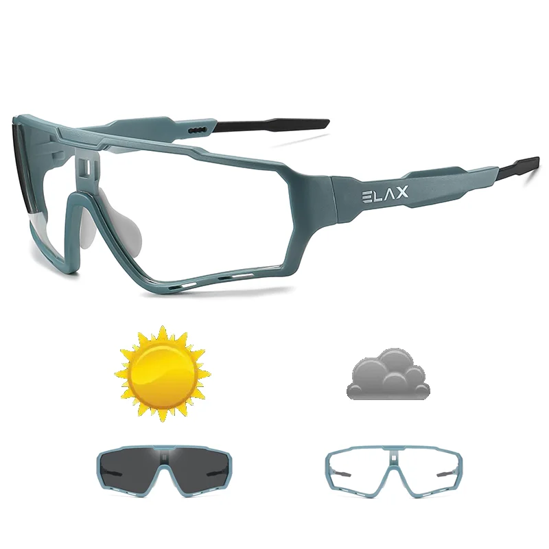 Photochromic Sunglasses Men Women Sun Glasses Fishing Eyewear UV400 Cycling Hiking Outdoor Sport Goggles image 5