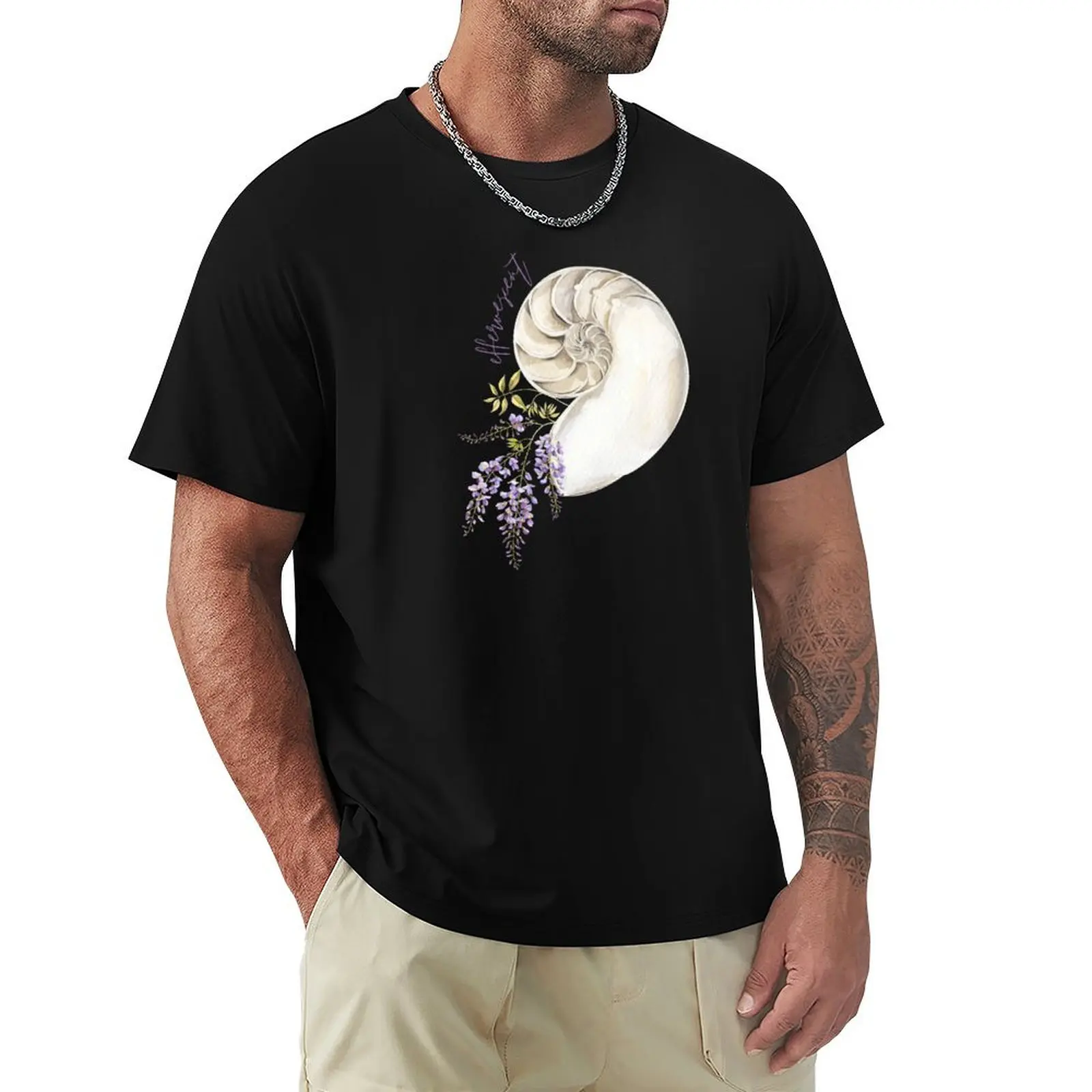 Effervescent Snail Shell - Twilight T-Shirt sweat vintage graphic tee shirt oversized t shirt graphic tees men