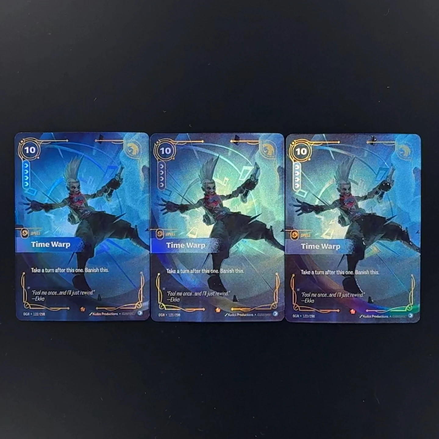 Time Warp Riftbound リフトバウンド League of Legends Riftbound Time Warp Spell Card