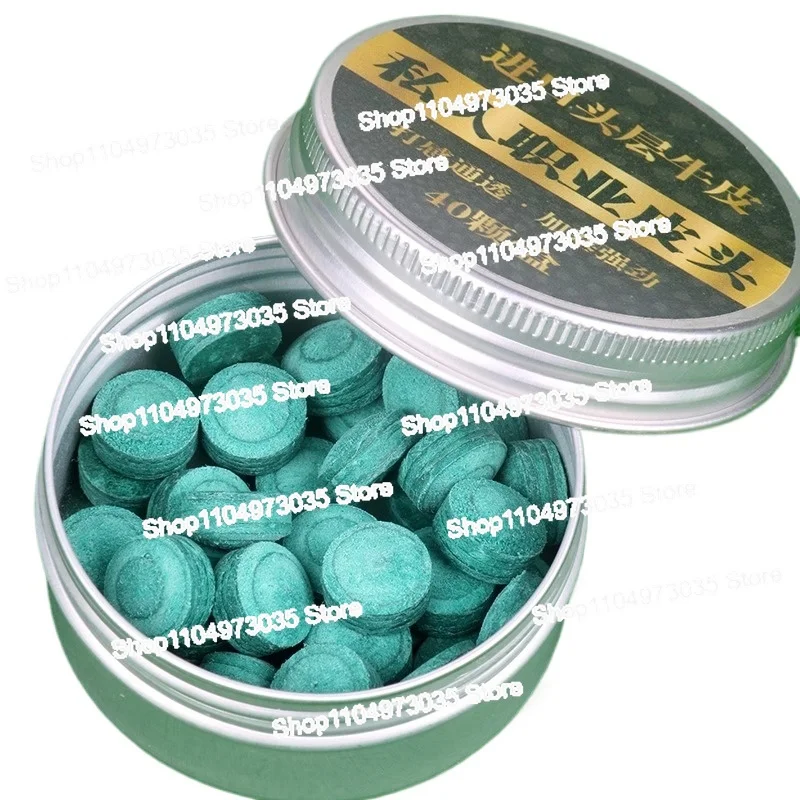 

Многослойная профессиональная мужская кожаная головка для снукера для бильярда, средний восемь черных восемь клубных головок 11 мм