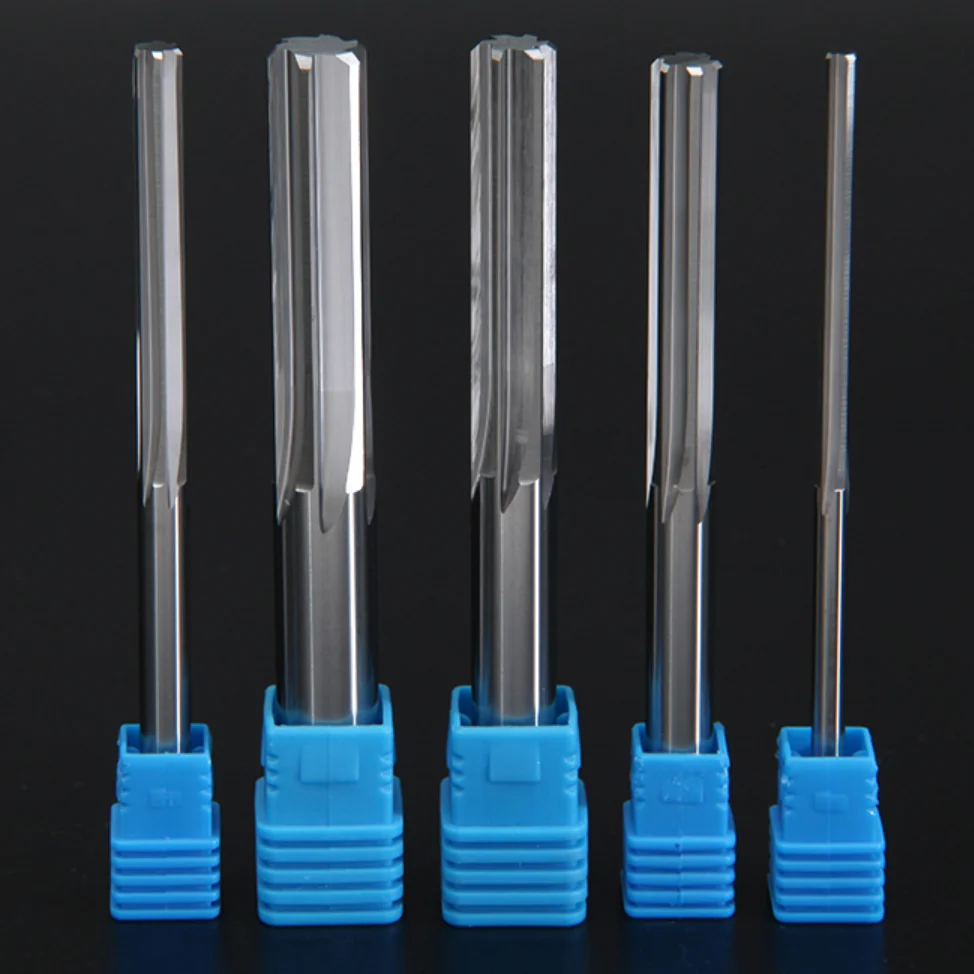 

Carbide Machine Reamer Coated Straight Flute H7 Tolerance Chucking Hardened Steel Metal Cutter 6 Flutes CNC Tool