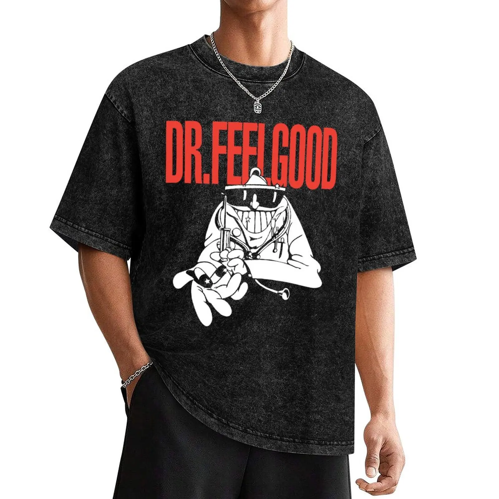 dr feelgood T-Shirt plus size clothes plain boys animal print big and tall t shirts for men