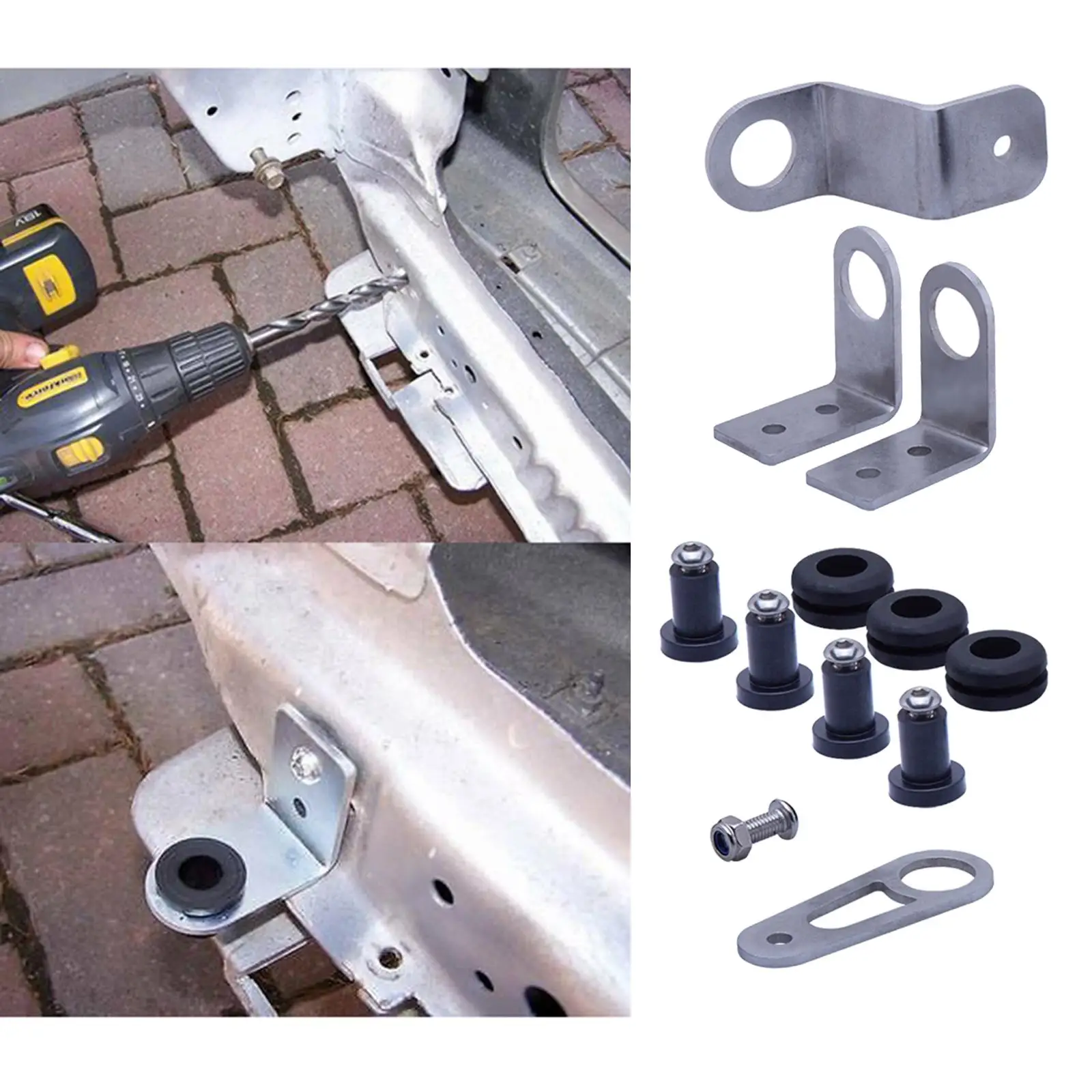 

Комплект болтов кронштейна радиатора для K Swap K Series 1992-2000 Применение: Все модели: EG, DC2, EK 1992-2000 HONDA CIVIC