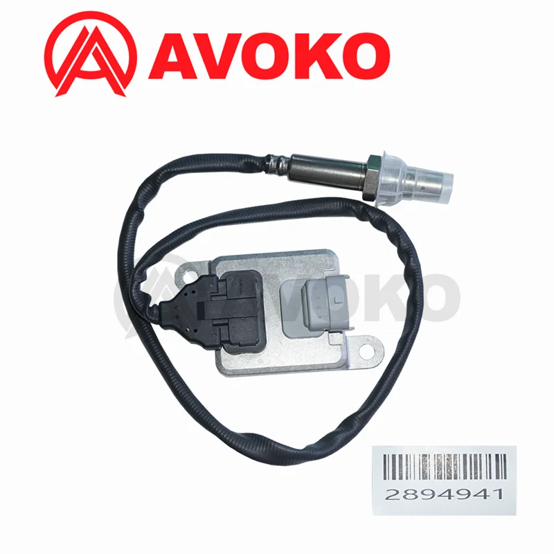 

2894941 Nitrogen Oxide Inlet NOX Sensor Fits For Cummins QSB ISX 6.7L Engine 2010-2012 12V 795mm Replace 5WK9 6673A 3687334RX