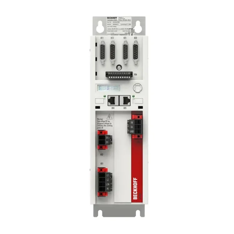 Beckhoff-Digital Compact Servo Drives, 2 canais, Max. 875VDC, EtherCAT, bom preço, novo, original, em estoque, AX5203-0000-0200