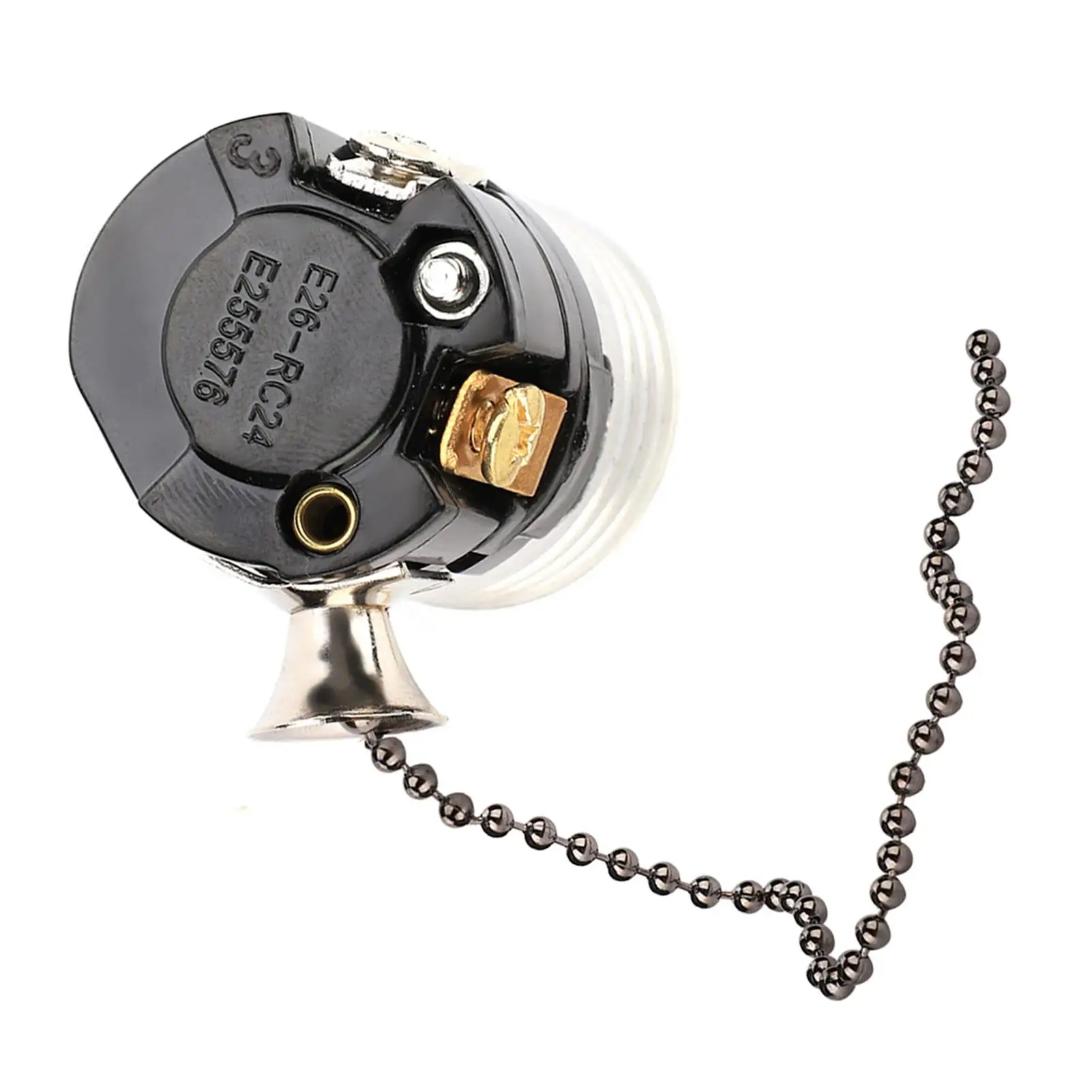 خمر الألومنيوم E27 مقبس الإضاءة 250 فولت 250 واط قاعدة مصابيح مع سلسلة سحب للمنزل بار فندق مطعم الجدول مكتب الاستخدام