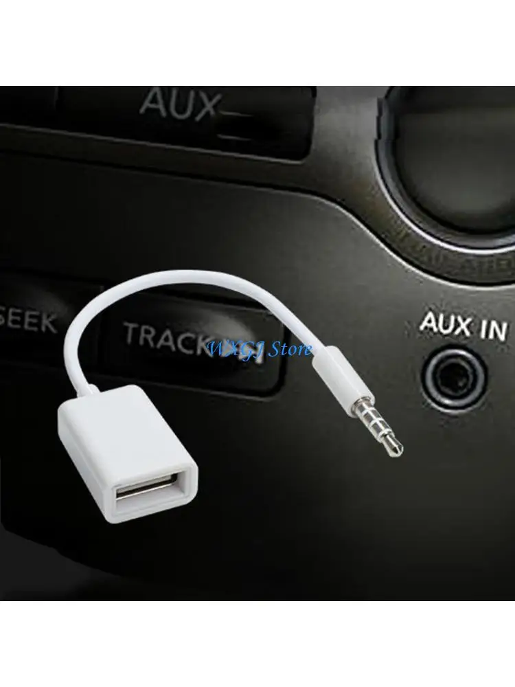

37JE Automotive 3.5mm USB Conversion Cable for MP3 Music Streaming in