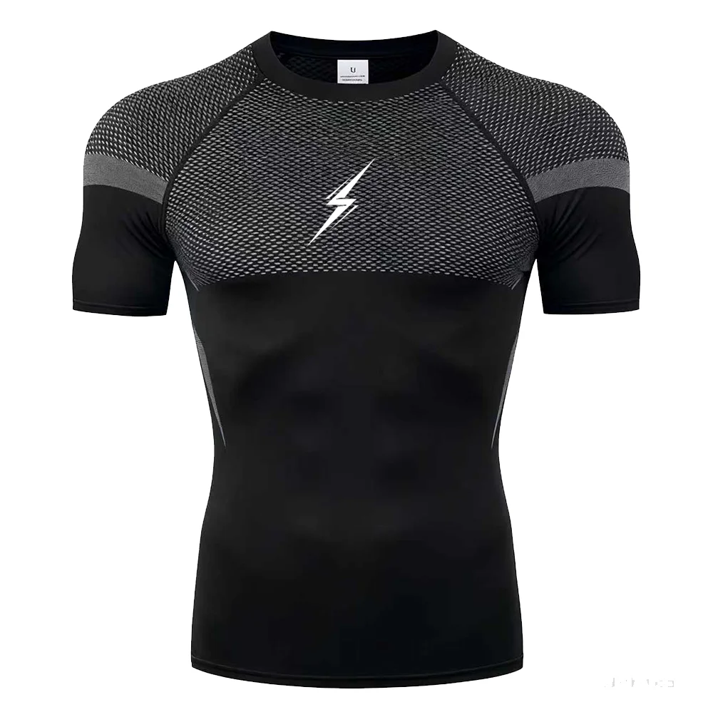 Quick Dry Thin Breathable Athletic Workout Short Sleeve Top