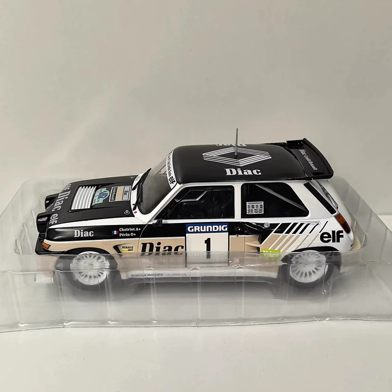 

IXO 1:18 5 MAXI TURBO # Модель автомобиля из сплава, статическая, для коллекции, декоративная, праздничный подарок, игрушка, сувенир