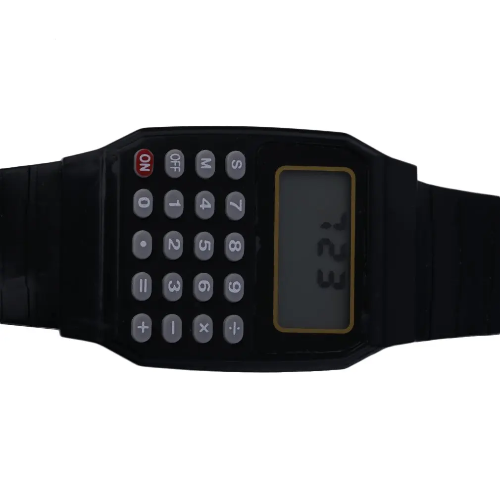 Student/Children Smart Watch Calculator Digital Watch Comfortable Wear Calculator Wrist Watch For Kids Smartwatch