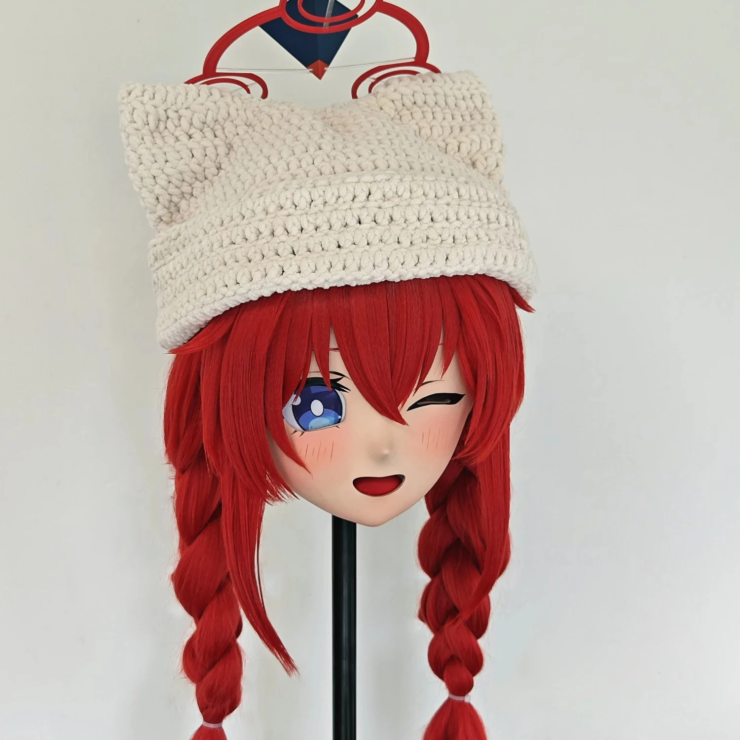 Handmade Customize Full headband lock Cartoon Character Kig Cosplay Kigurumi Mask Resin Japanese Anime Kigurumi Masks