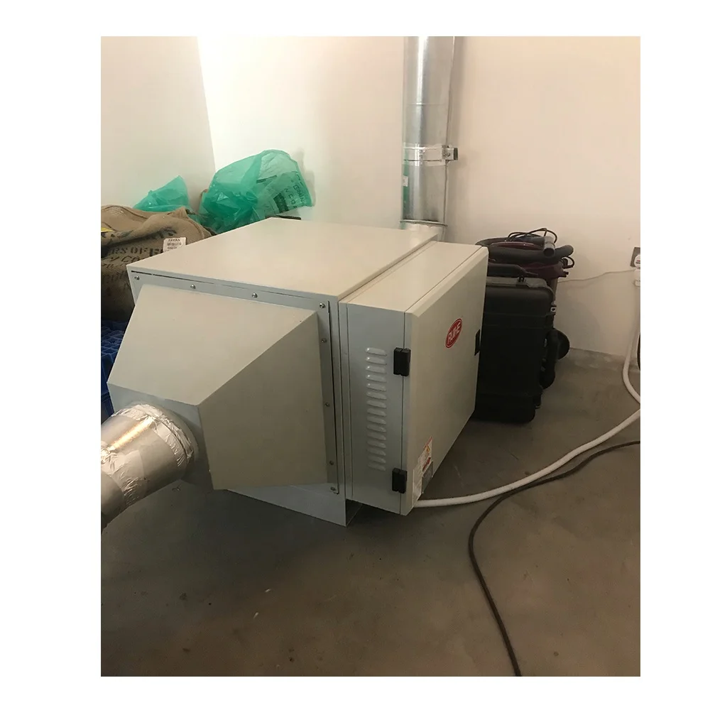 DR AIRE 95% Fume Removal Rate  Electrostatic Precipitator Esp Coffee Roaster Smoke Filter