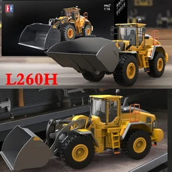 L260H Loader 1/16 Double Eagle E592 RC Loader Model with Light and Sound Remote Control Car Model Toy Loader