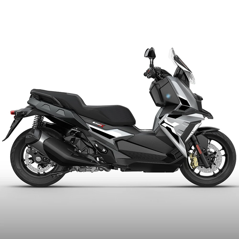 C400X Sticker Motorcycle Pull Pattern Sticker For BMW C400 X C 400X Scratch Protection PVC Sticker Waterproof