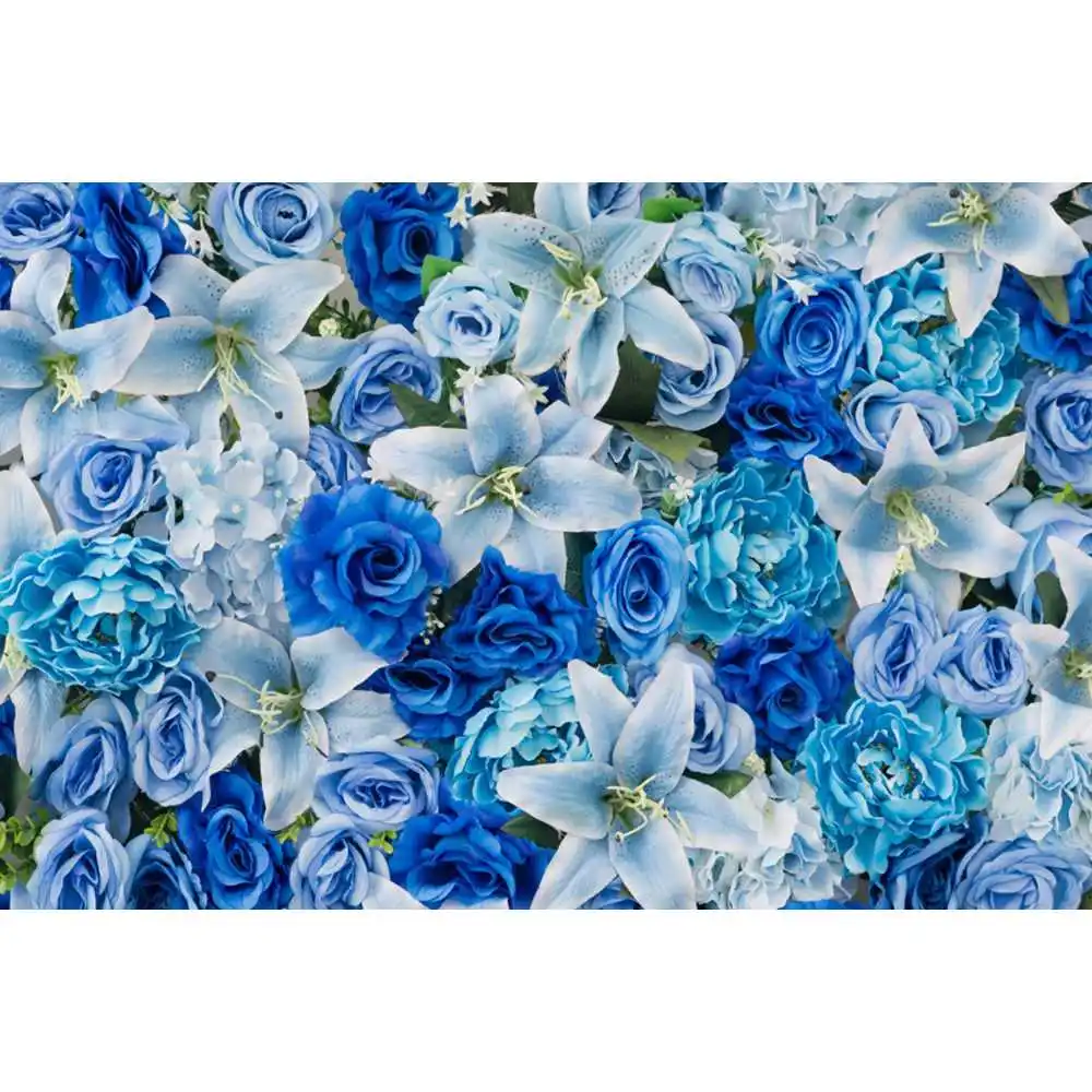 Wedding Party Decoration Photocall Backdrop Flowers Wall Floral Baby Birthday Photography Background For Photo Studio Photophone