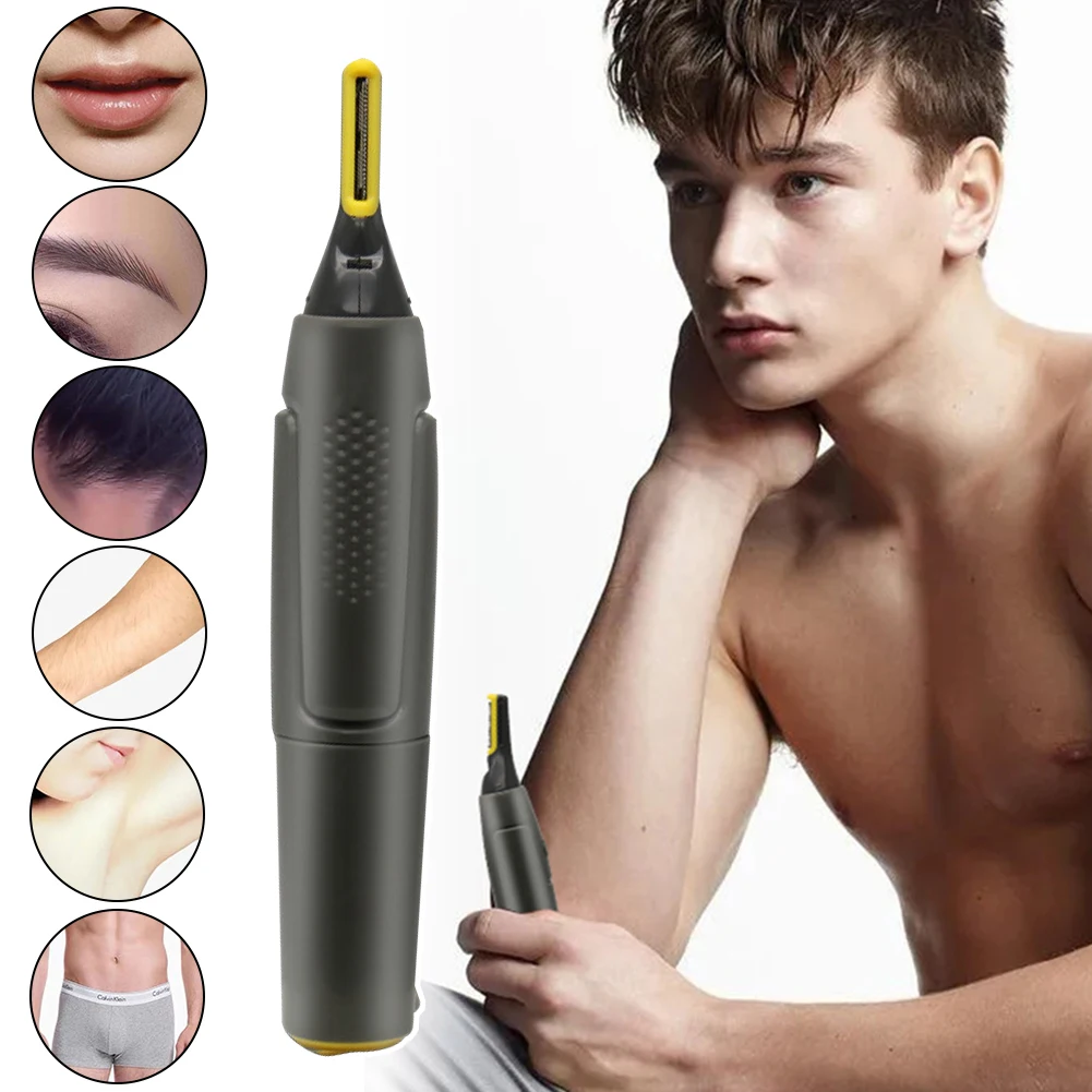 Men Electric Nose Ear Hair Clipper Painless Women Eyebrow Razor Trimming Nose And Ear Cleaner Hair Trimmer Beard Epilator Shaver