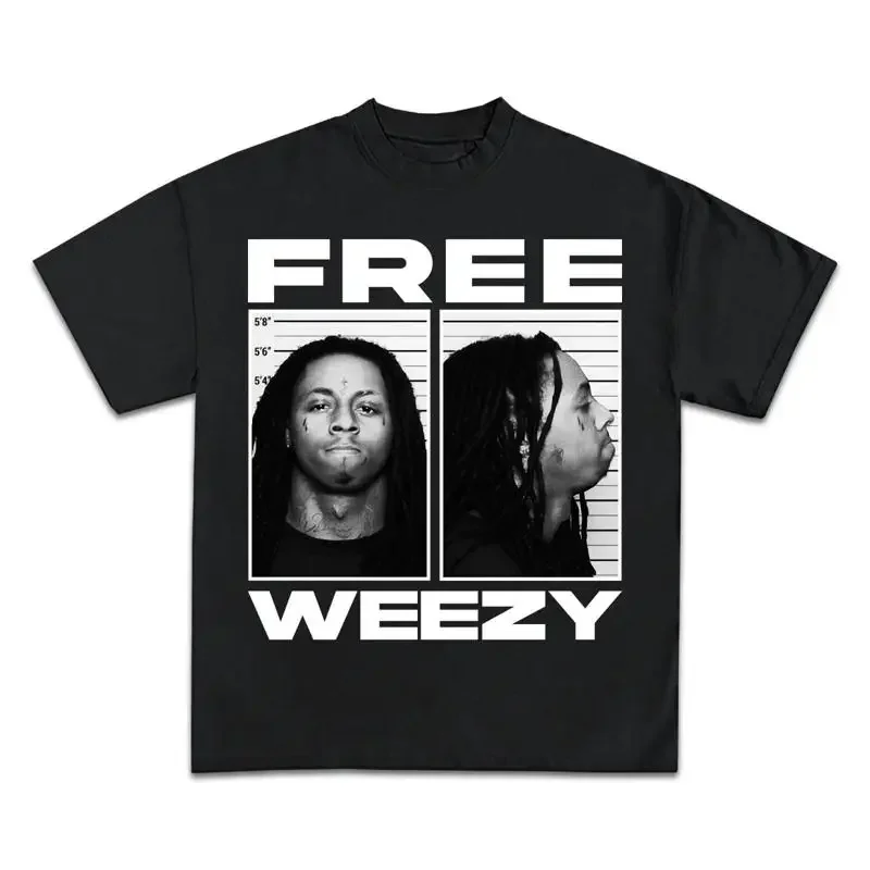 Remake Free Weezy Basic Style 90S White T Shirt Tee Vtg