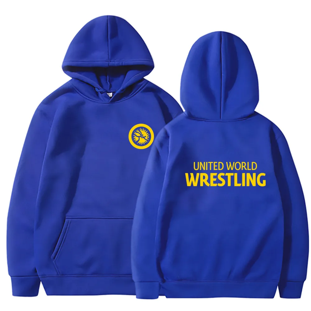 Herbst Winter United World Wrestling Sweatshirt Coole Herren Pullover Mode UWW Hoodies Unisex Streetwear Tops – Detail 19