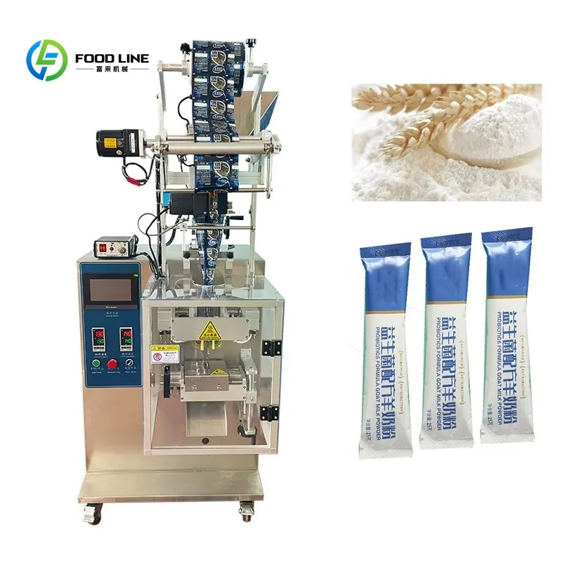 Most Popular Automatic Vertical Powder Packing Machine Sachet Powder Packaging Stick in Kraft Paper Bags for Sale