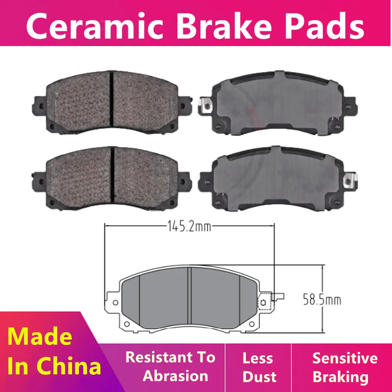 For Subaru Forester Crosstrek Xv Front Brake Pads 26296FL030 26296FL031/Auto Parts-18010