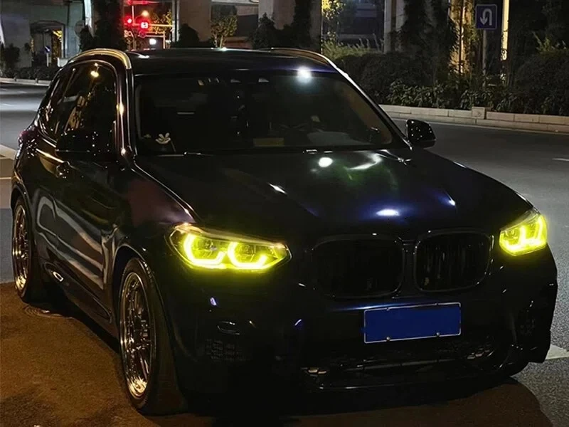 J ONE Car Auto Parts CSL Yellow DRL LED Module Set For BMW X3 G01 Drl Module X3 X3M X4 X4M G01 G02 F97 F98 2018 To 2021