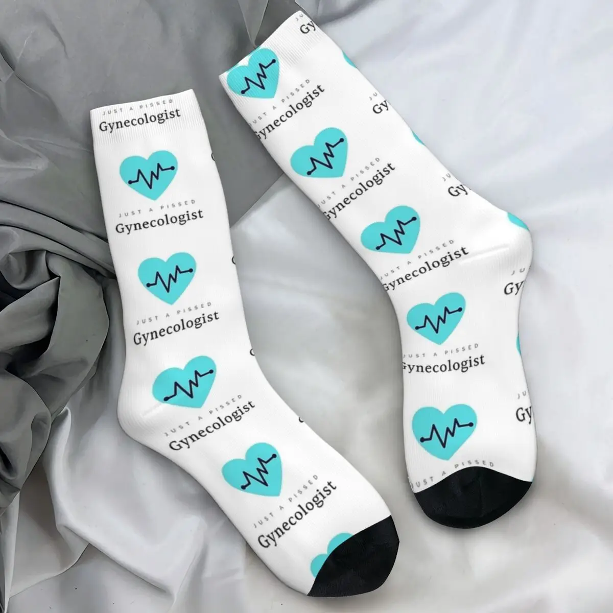 Gynecologist Design Stockings Men Obstetrics Socks Soft Gothic Socks Spring Running Anti Skid Custom Socks Gift