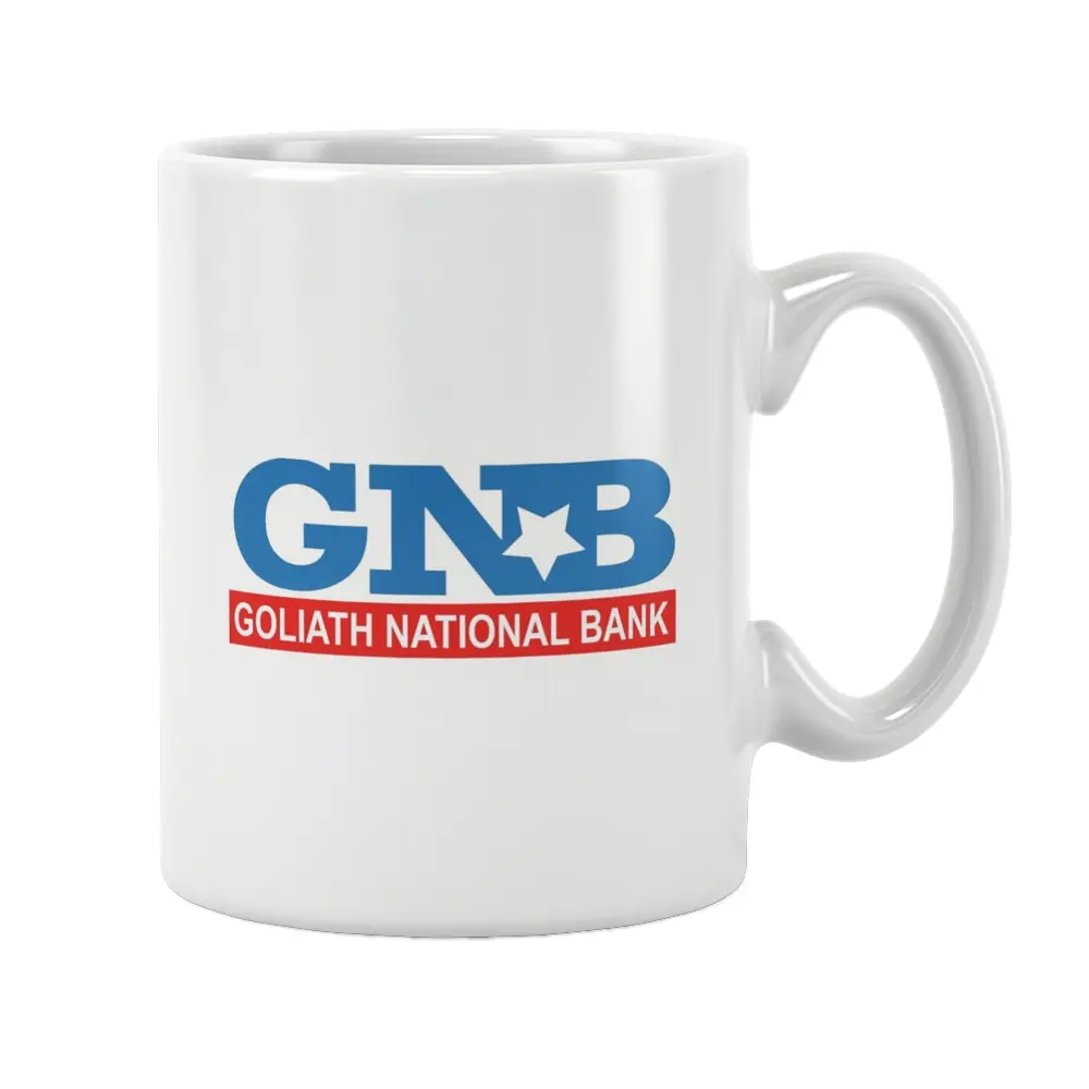 Gnb - Goliath National Bank Funny Gift Coffee Tea Milk Beer Cup Mug HIMYM How I Met Your Mother Men Women