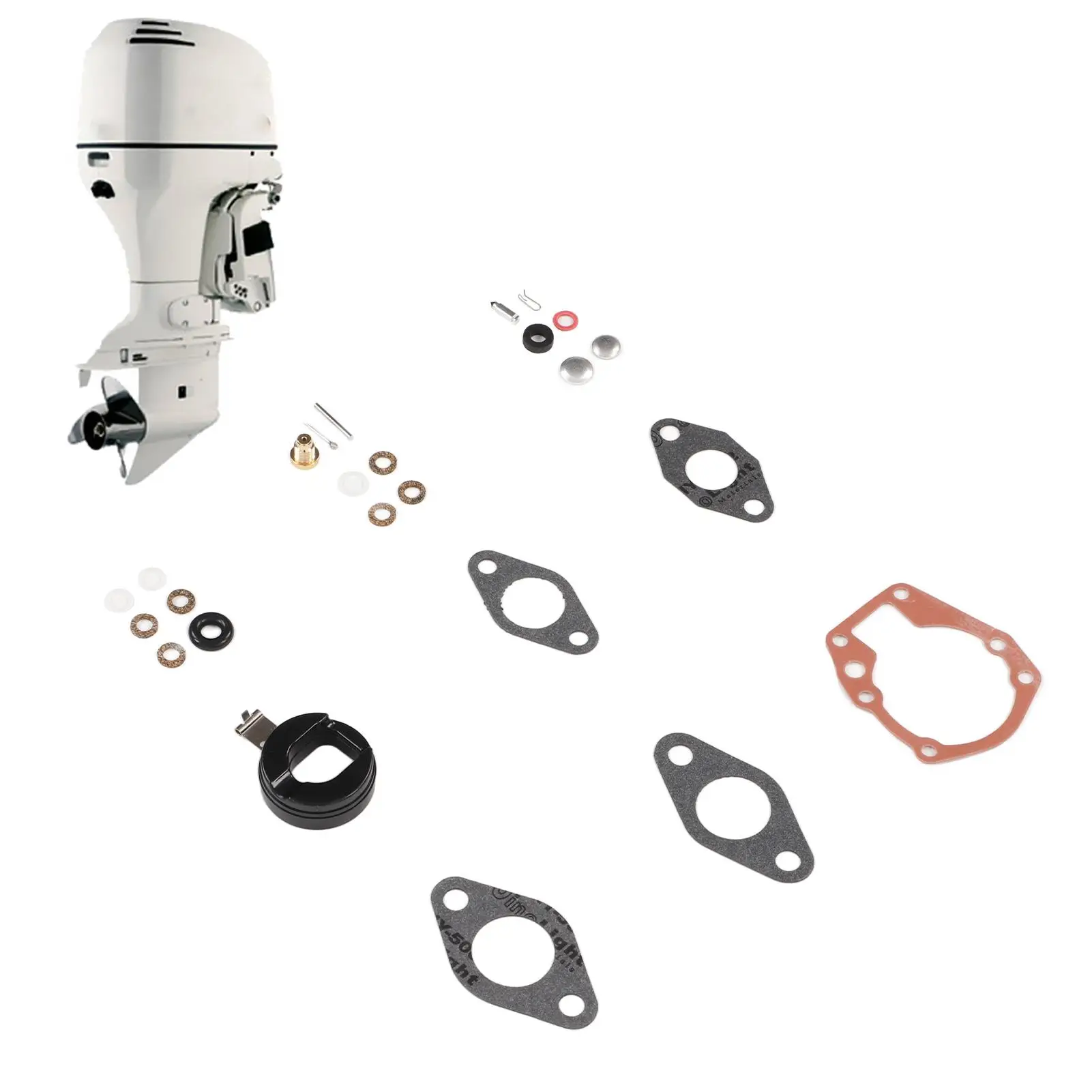 Kit de réparation de carburateur professionnel pour Marine Bub-InPorter, Carb, 439071