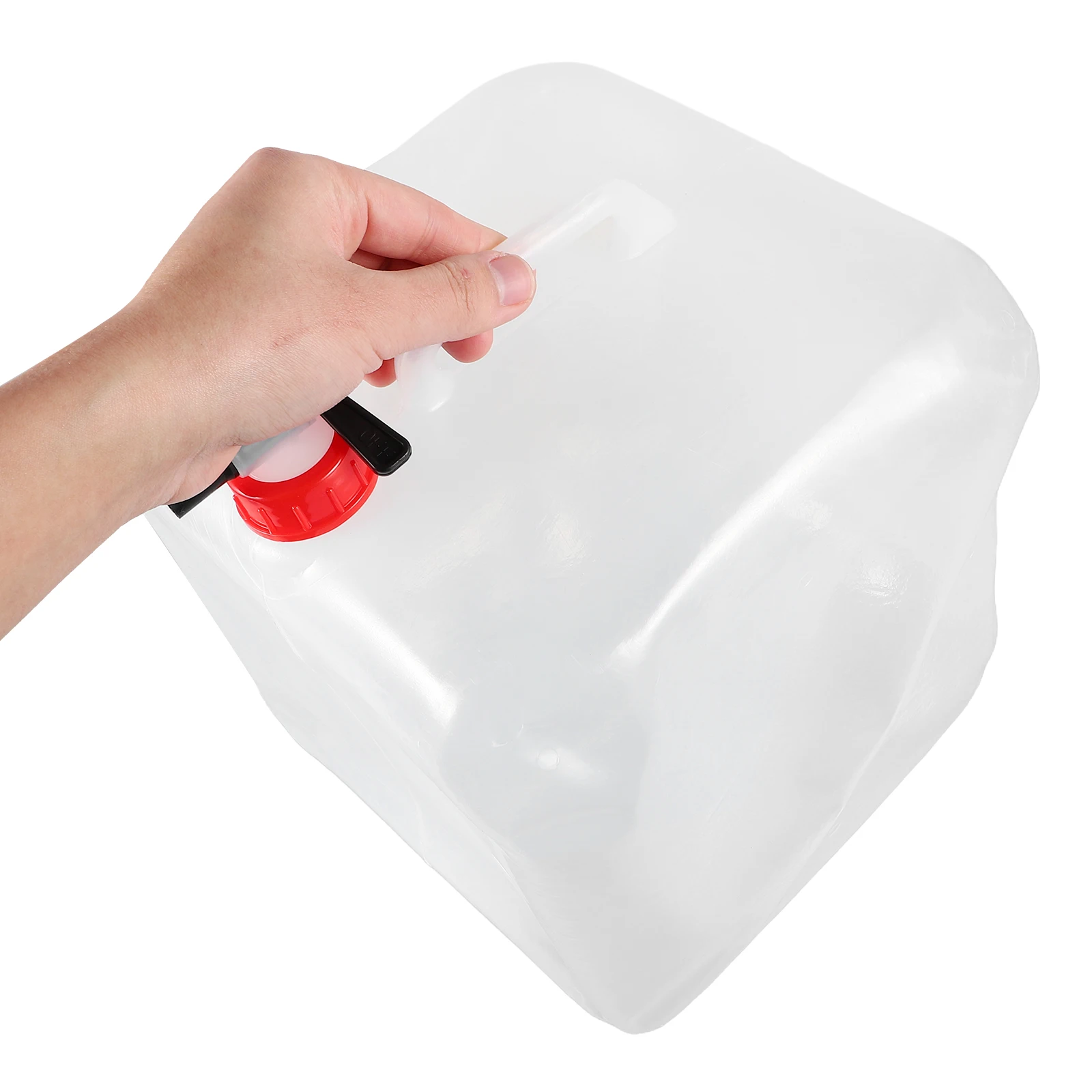 

Folding Water 10L Portable PVC Collapsible Jug for Collapsible Water Tank With Spigot Camping Hiking Long Trip Vehicle Storage