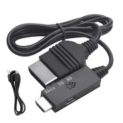 XBOX to HDMI-compatible Converter Cord Wire 1080i 720p 480p AV Cable Adapter connect to HDTV for All Classic Console Models