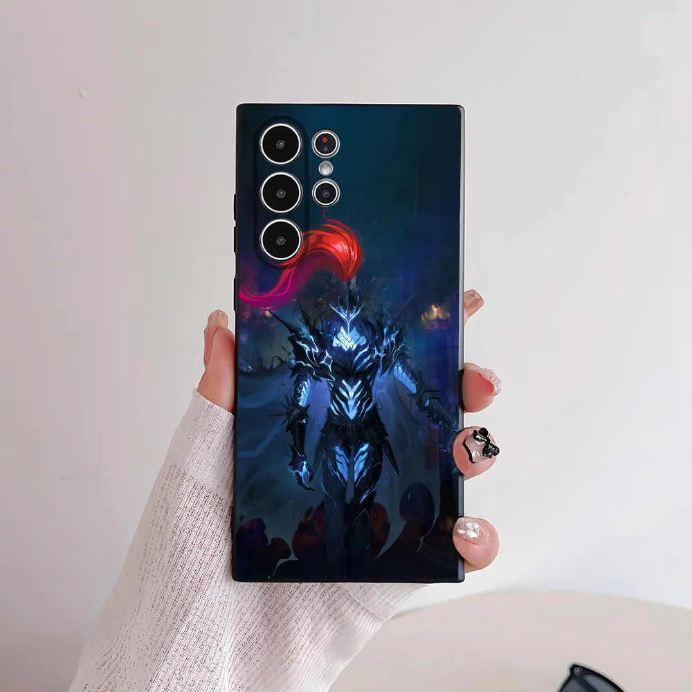 Anime S-Solo Leveling Phone Case For Samsung Galaxy S25 S24 S22 S23 Ultra S21 S20 Plus 5G Frosted Non-Slip Full Cover - Image 2