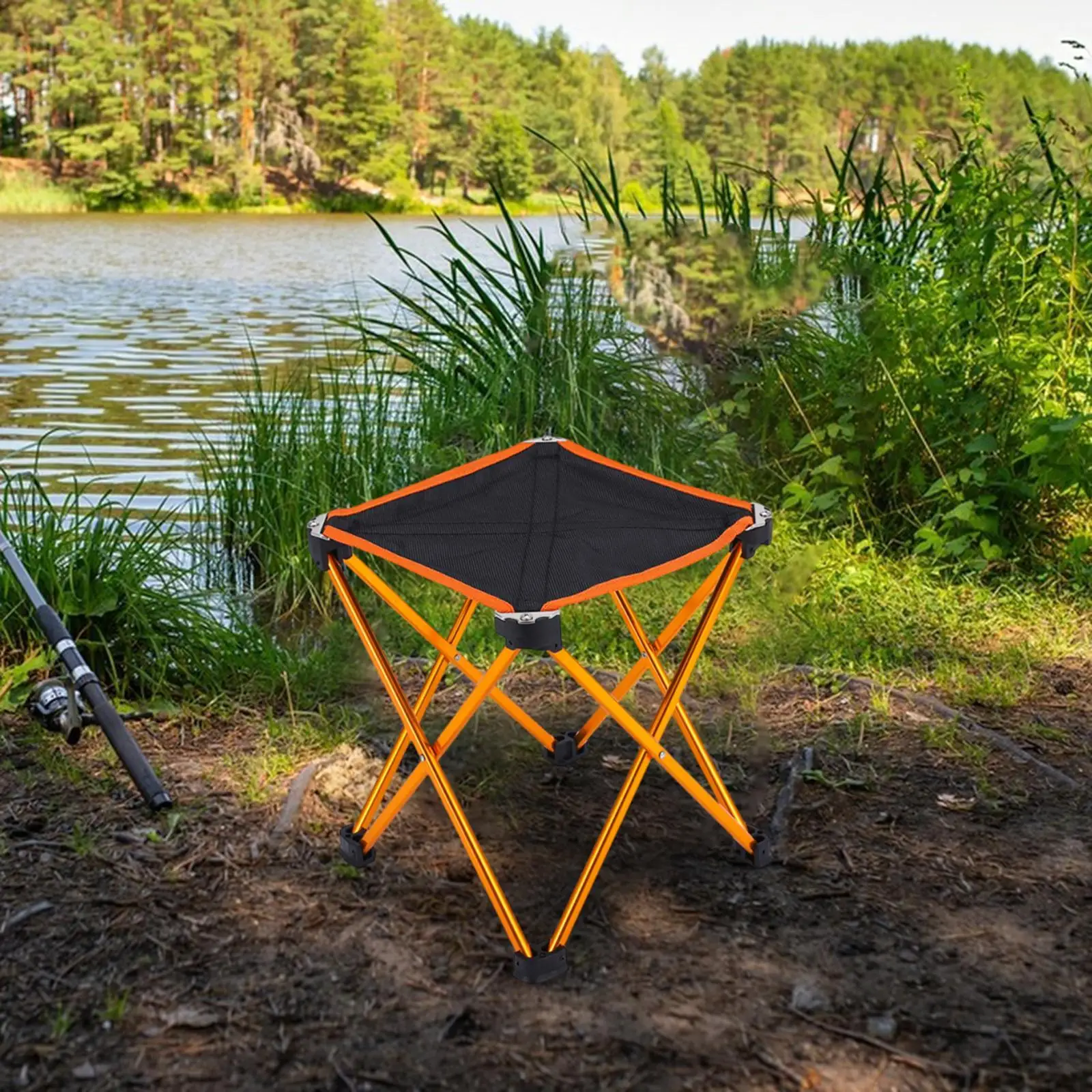 

Folding Camping Stool Ultralight Fishing Stool for Outdoor Hiking Painting
