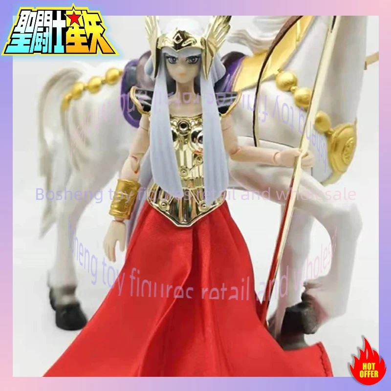 Jmodel Saint Seiya Myth Cloth EX Polaris Hilda Hiruda 2 Body/Dress/Armor White Horse Asgard Knights of the Zodiac Action Figure