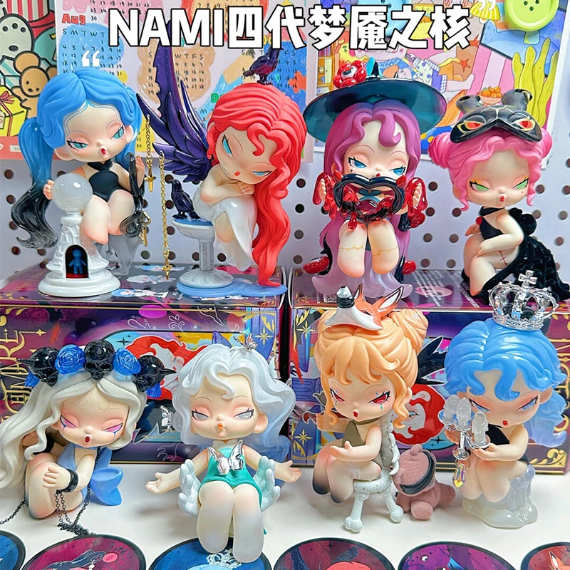 DODO NAMI Nightmare Core Series Blind Box Cool NAMI Action Figure Surprise Bag Kawaii Anime Figurine Mystery Box Model Toy Gift