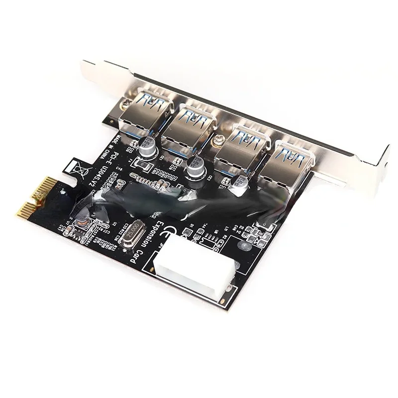 PCI Express PCIe 확장 카드, 4 포트 USB 3.0, PCIe USB 3.0 허브 어댑터, 4 포트 USB3.0 컨트롤러, USB 3 0 PCI E PCIe Express 1x